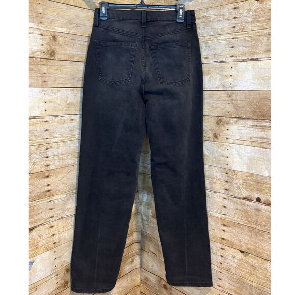 WILD FABLE HIGH RISE CASUAL EVERYDAY BUTTON FLY COTTON STRAIGHT LEG JEANS SIZE 6 - Picture 2 of 3
